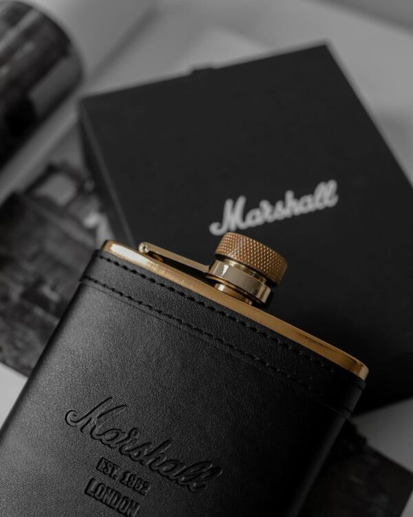 Bình Rượu Da Marshall Leather Flask